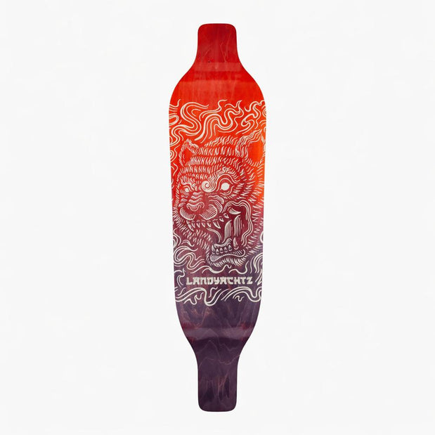 Landyachtz Evo 36" Bear Drop Down Longboard Deck - Longboards USA