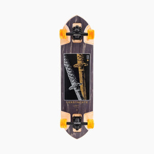 Landyachtz Katana 34" Symmetrical Top-Mount Freeride Longboard - Longboards USA