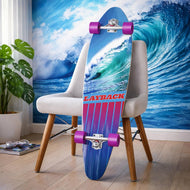 Layback Going Left 38" Complete Kicktail Longboard - Longboards USA