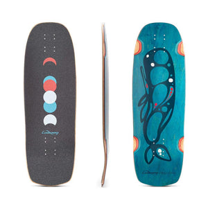 Loaded Ballona Moby 27" Longboard Deck - Blue - Longboards USA