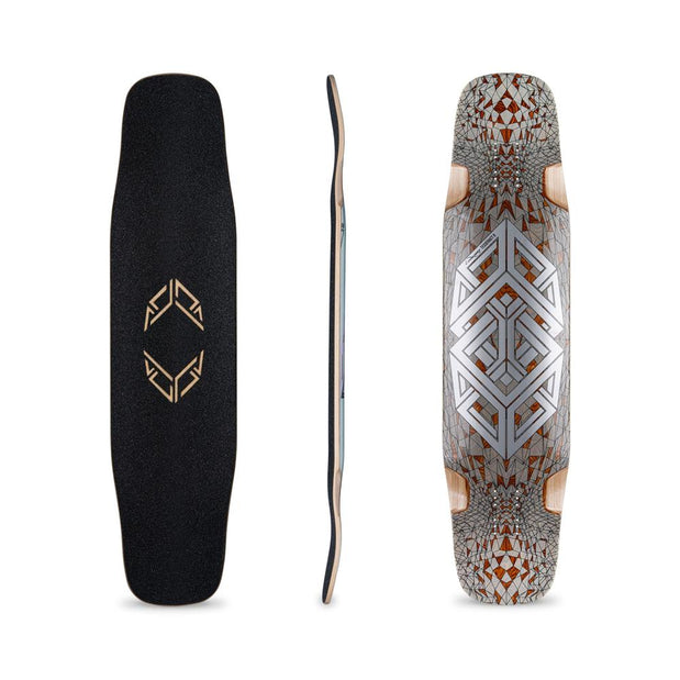 Loaded Tesseract II Chroma 39" Freeride Longboard Deck - Longboards USA