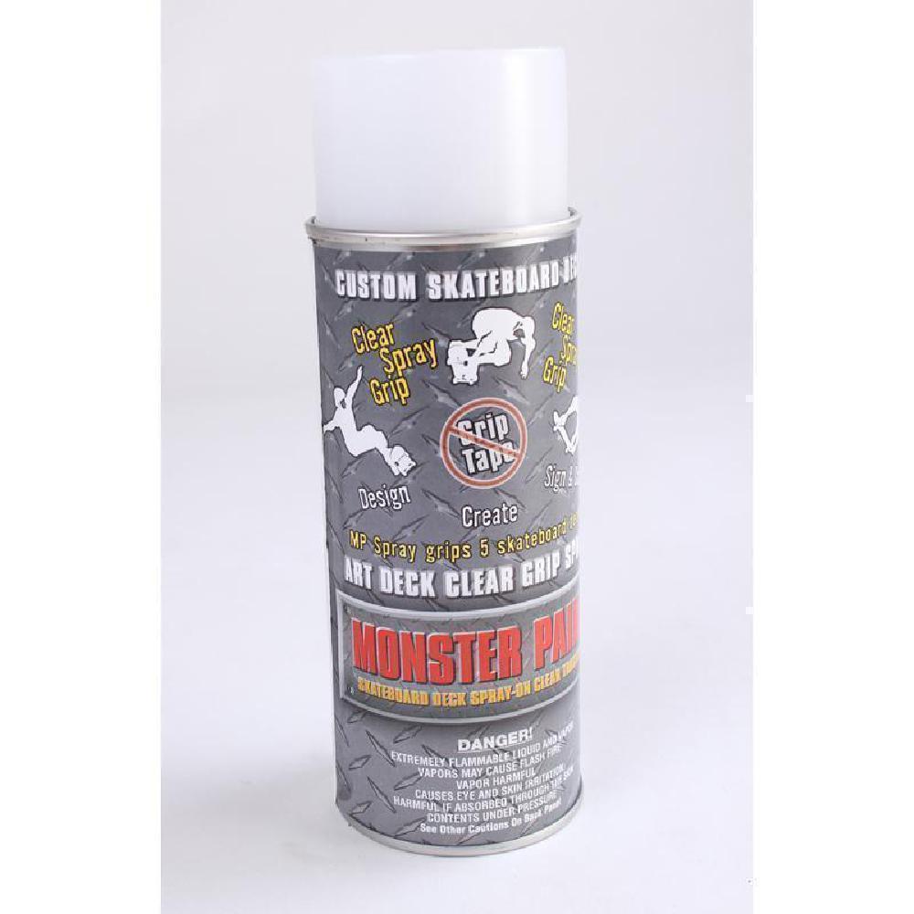 Longboard Monster Paint Clear Spray On Griptape – Longboards Usa