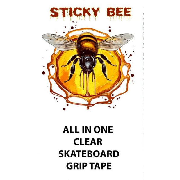 Longboard Skateboard Sticky Bee Clear Spray on Griptape - Longboards USA