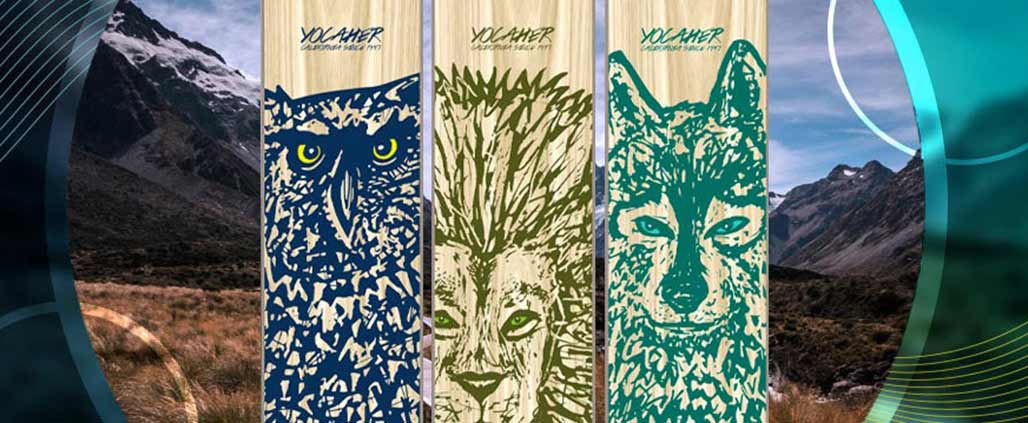 Ride the Mystical Nature Vibes with the Punked Spirit Animals Longboard Series