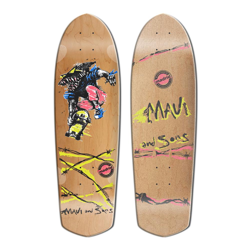 Maui 31" Skateboard Barracuda | Design Attrayant et Performance MAUI Maui 31" Skateboard Barracuda | Design Attrayant et Performance MAUI