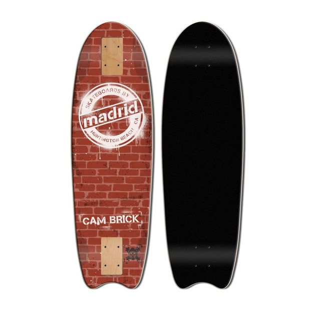 Madrid Performance Series Cam Brick 31" Pro Model Cruiser Longboard Deck - Longboards USA