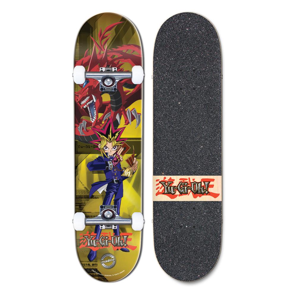 yugioh skate decks Madrid x Yu-Gi-Oh! Slifer 8"/8.25"/8.5" Skateboard – Longboards USA