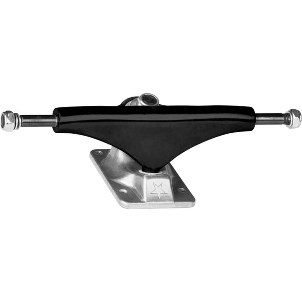 Mini Logo 195mm Black/Raw Trucks | set of 2 - Longboards USA