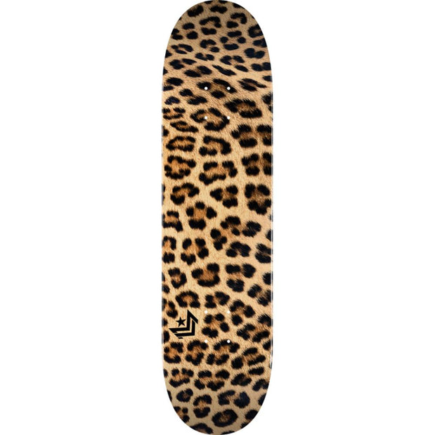 Mini Logo Leopard Fur 7.5" Skateboard Deck - Longboards USA