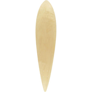 Natural Pintail 40" Longboard Deck - Longboards USA