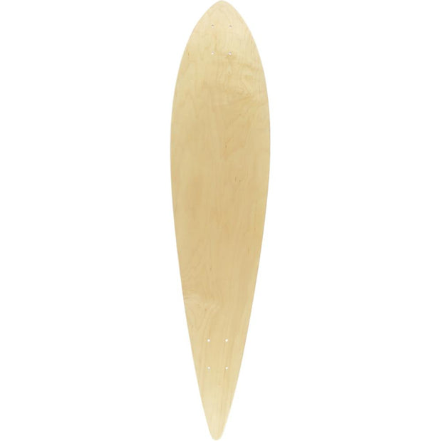 Natural Pintail 40" Longboard Deck - Longboards USA