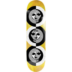 Opera 50/50 Yellow/Oilslick 8.25" Skateboard Deck - Longboards USA