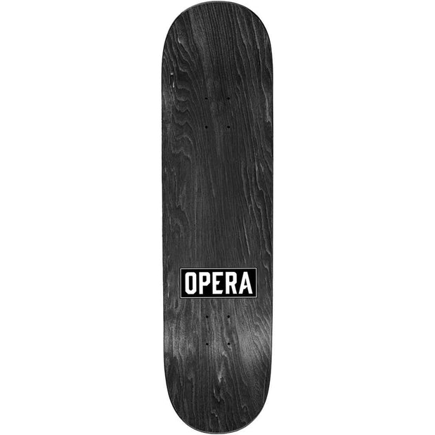 Opera 50/50 Yellow/Oilslick 8.25" Skateboard Deck - Longboards USA