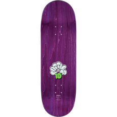 Opera Fatties Torn Spike Blue/Green 10" Skateboard Deck - Longboards USA