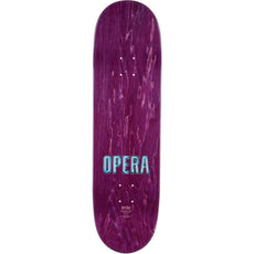 Opera Wood Lightning Black/Silver 8.75" Skateboard Deck - Longboards USA