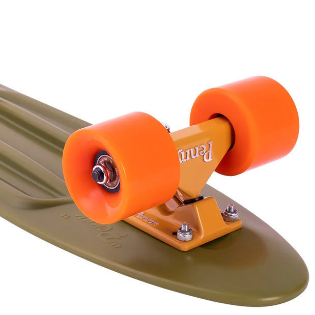 Original Penny Burnt Olive 22" Skateboard - Longboards USA