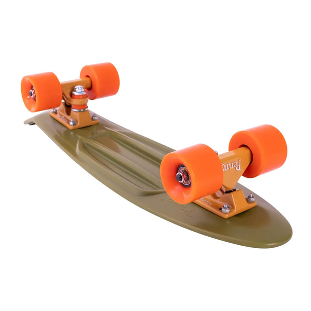 Original Penny Burnt Olive 22" Skateboard - Longboards USA