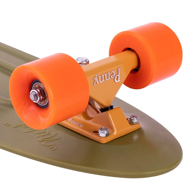 Original Penny Burnt Olive 27" Skateboard - Longboards USA