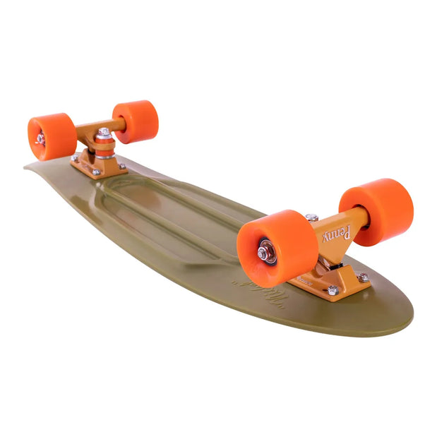 Original Penny Burnt Olive 27" Skateboard - Longboards USA