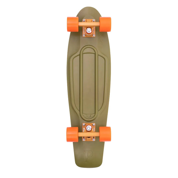 Original Penny Burnt Olive 27" Skateboard - Longboards USA