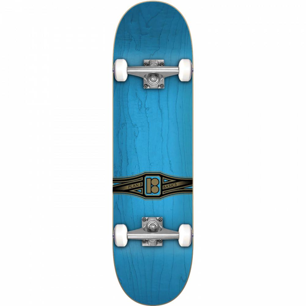 Plan B Basics 7.87" Skateboard Complete - Longboards USA