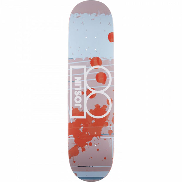 Plan B Joslin Mixed Media 8.0 Skateboard Deck - Longboards USA