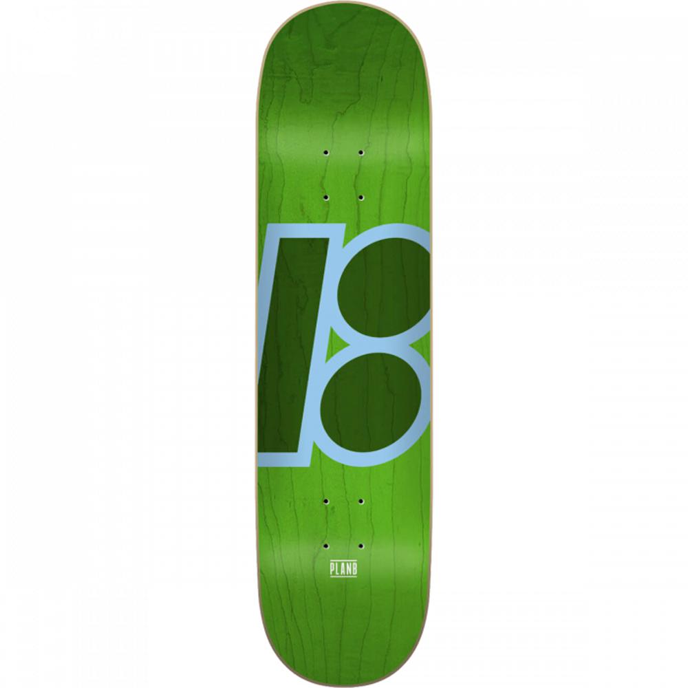 Plan B Stained Green 8.25" Skateboard Deck - Longboards USA