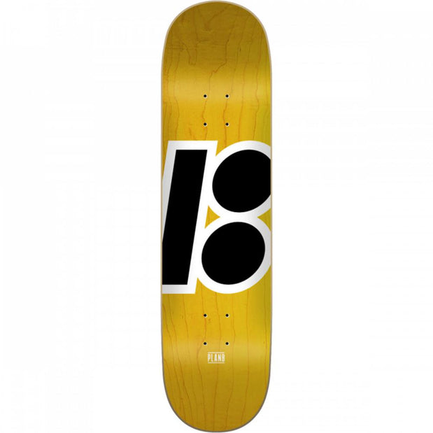 Plan B Stained Yellow 8.37" Skateboard Deck - Longboards USA
