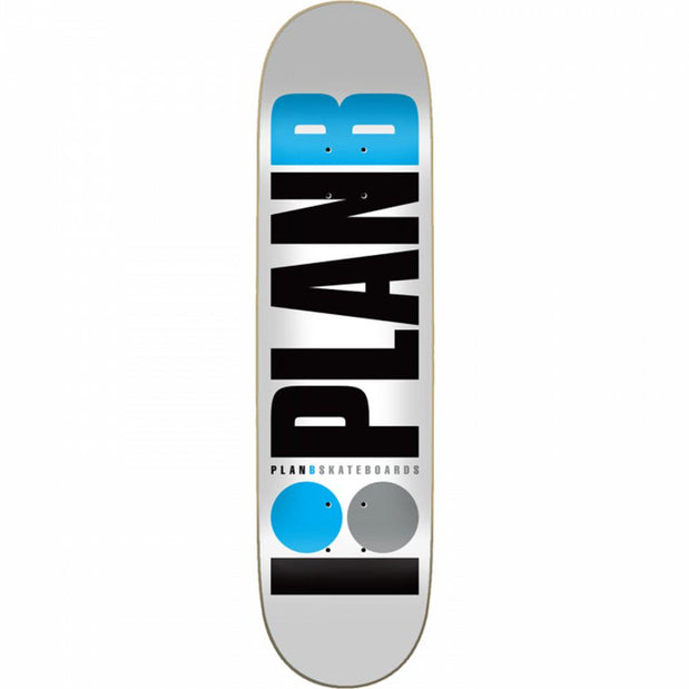 Plan B Team Blue 8.25 Skateboard Deck - Longboards USA