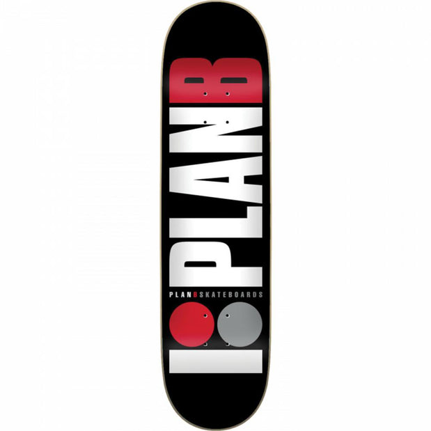 Plan B Team Red 7.75" Skateboard Deck - Longboards USA