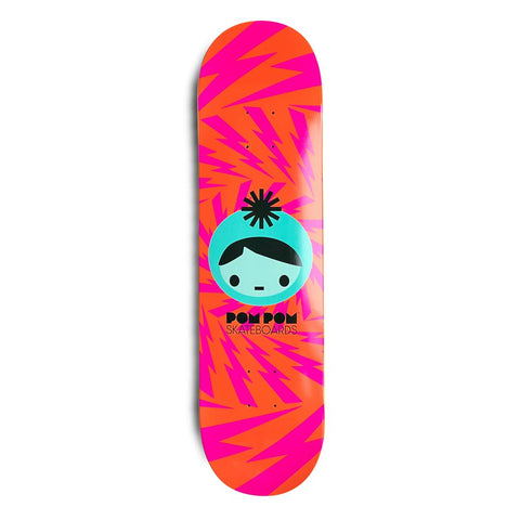 Pompom Lightning Bolts Skateboard Deck - Longboards USA