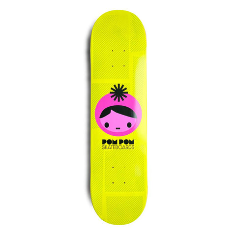 Pompom Pink Lemonade Skateboard Deck - Longboards USA