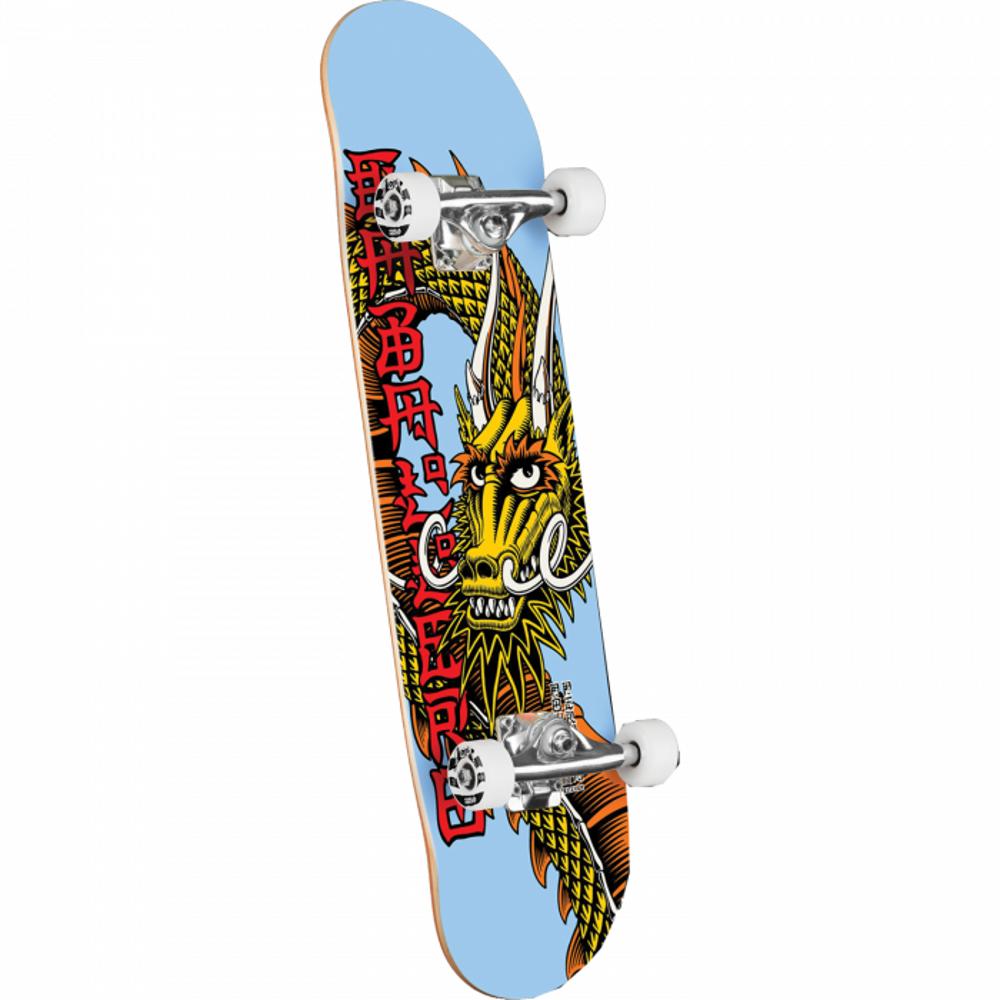 Powell Peralta Cab Ban This 7.5" Light Blue Skateboard - Longboards USA