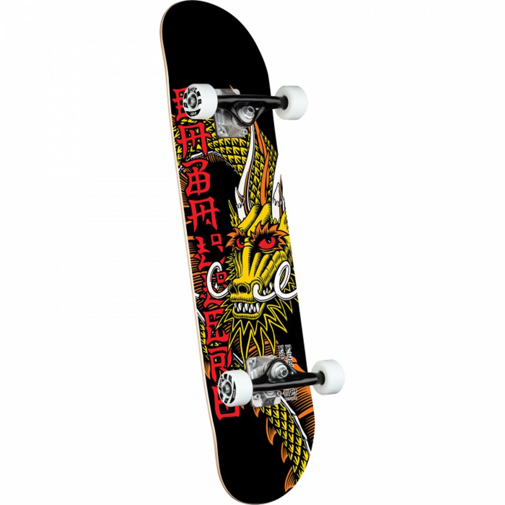 Powell Peralta Cab Ban This Dragon 7.5" Black Skateboard - Longboards USA