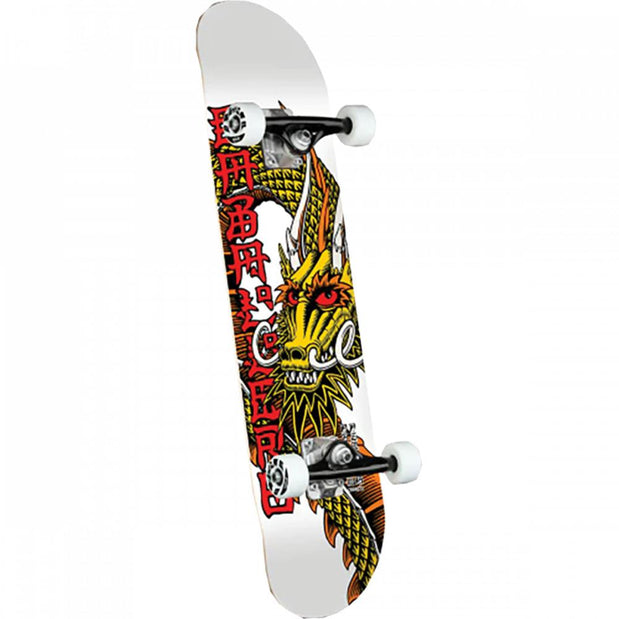 Powell Peralta Cab Ban This Dragon 8.25" White Skateboard - Longboards USA