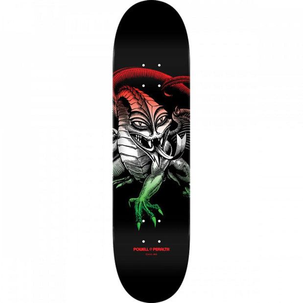 Powell Peralta Cab Dragon Fade Green 8.75" Black/Green/Red Skateboard Deck - Longboards USA