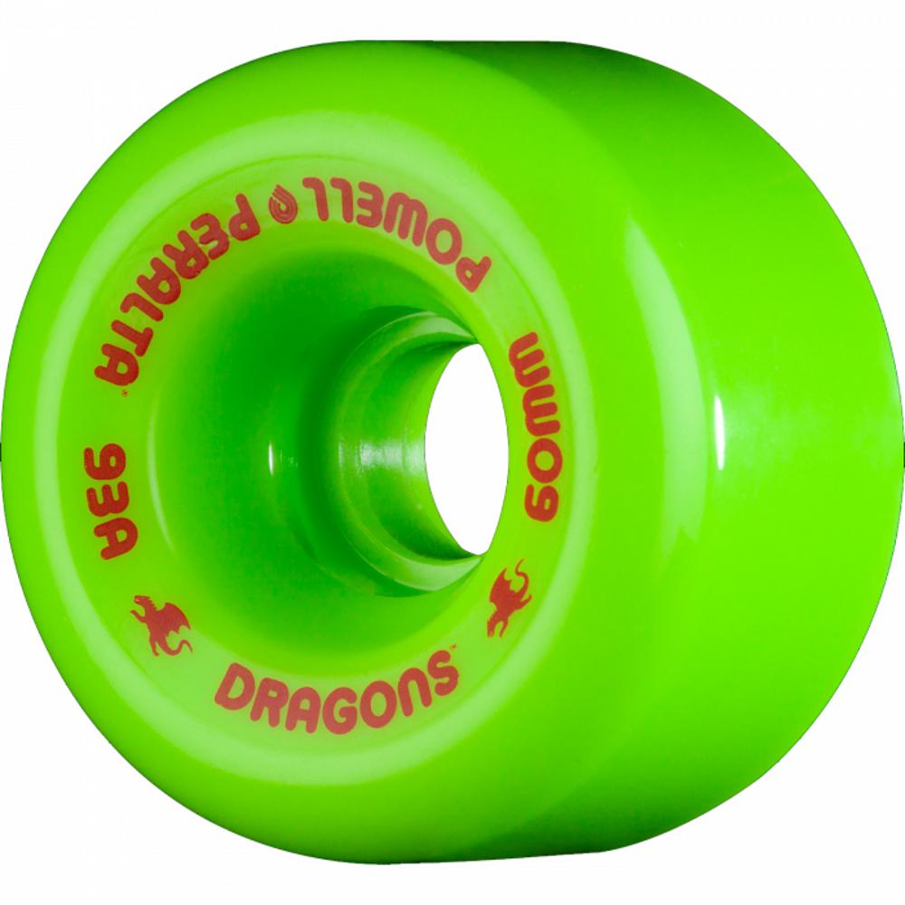 Powell Peralta DF Rat Bones 60mm Green Skateboard Wheels