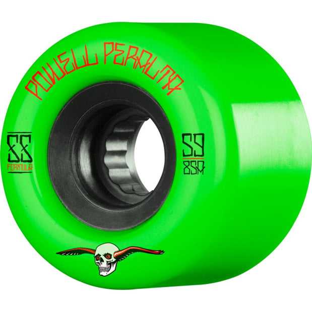 Powell Peralta G-Slides 59mm Green/Black Skateboard Wheels - Longboards USA