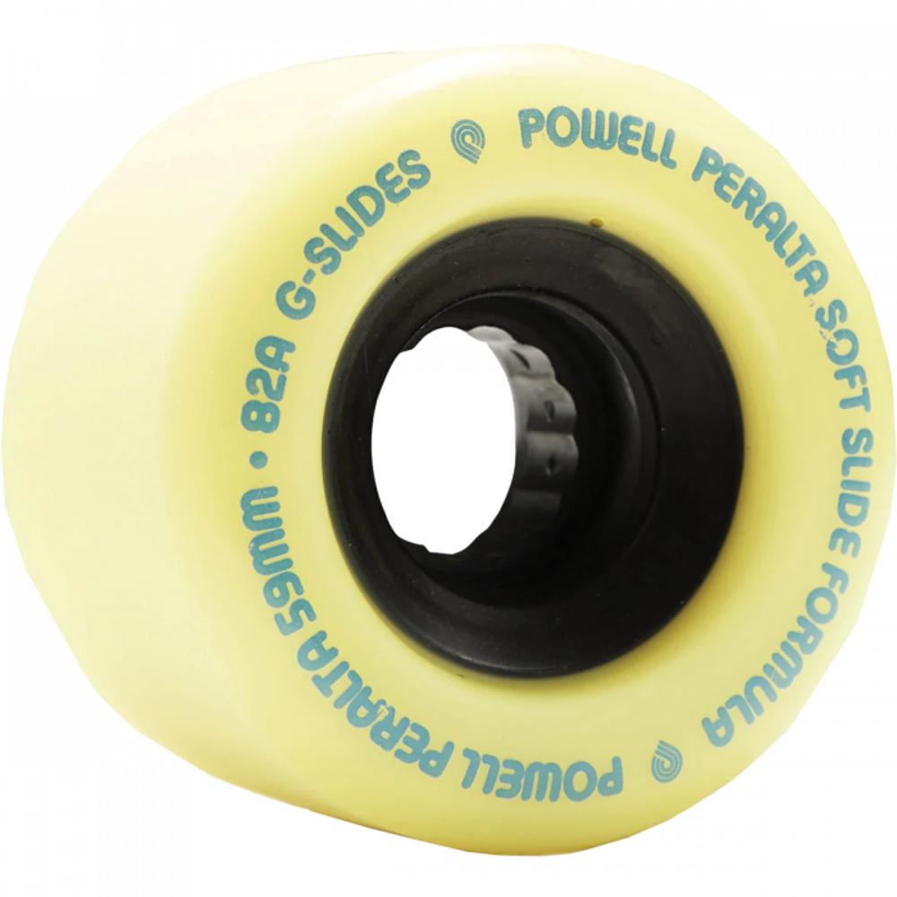 Powell Peralta G-Slides 59mm Yellow/Black Wheels - Longboards USA