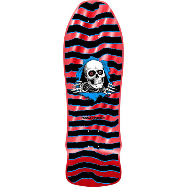 Powell Peralta GeeGah Ripper Reissue Skateboard Deck - 9.75″ Red Foil **PRE-ORDER** - Longboards USA