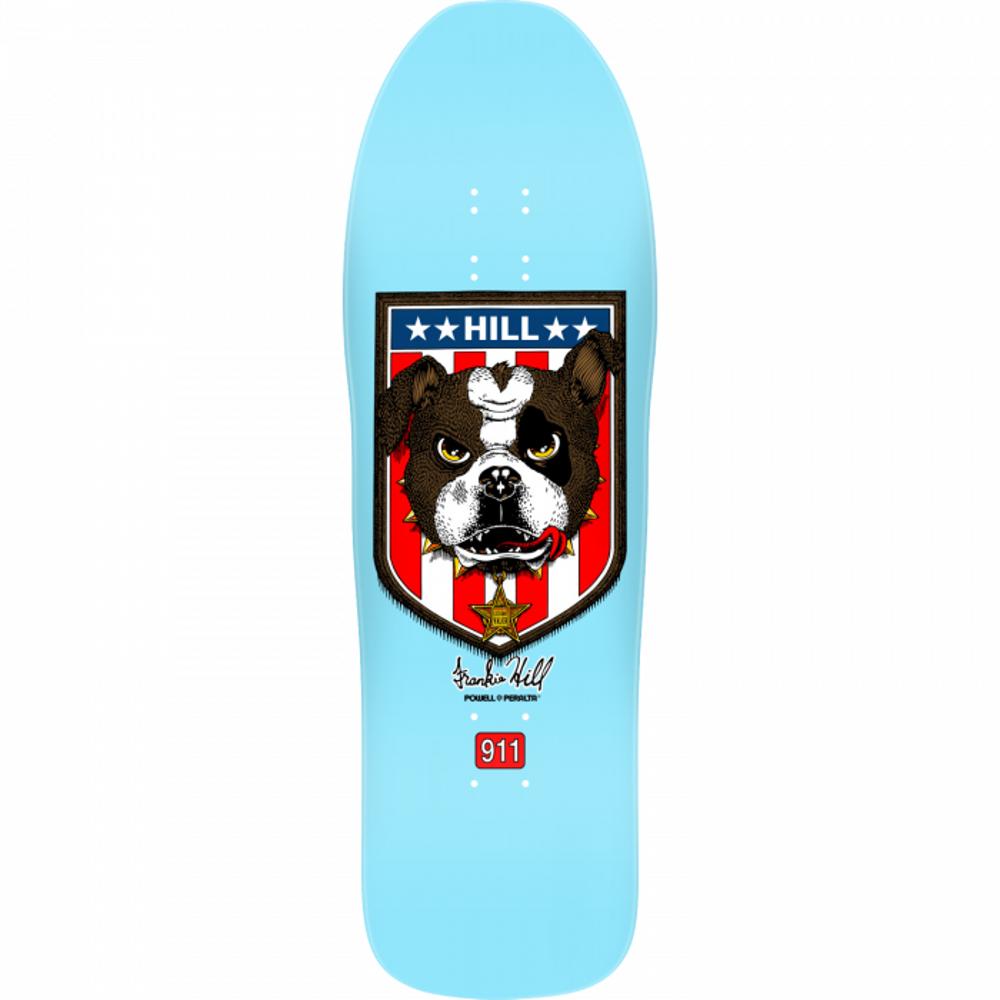 Powell Peralta Hill Bulldog 31.5" Blue Skateboard Deck - Longboards USA