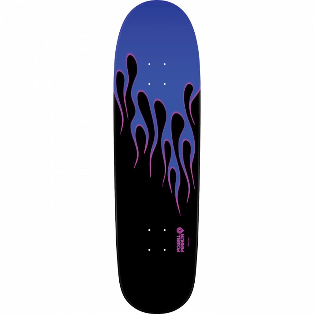Powell Peralta Hotrod Flames 9.37" Nitro Blue Skateboard Deck - Longboards USA