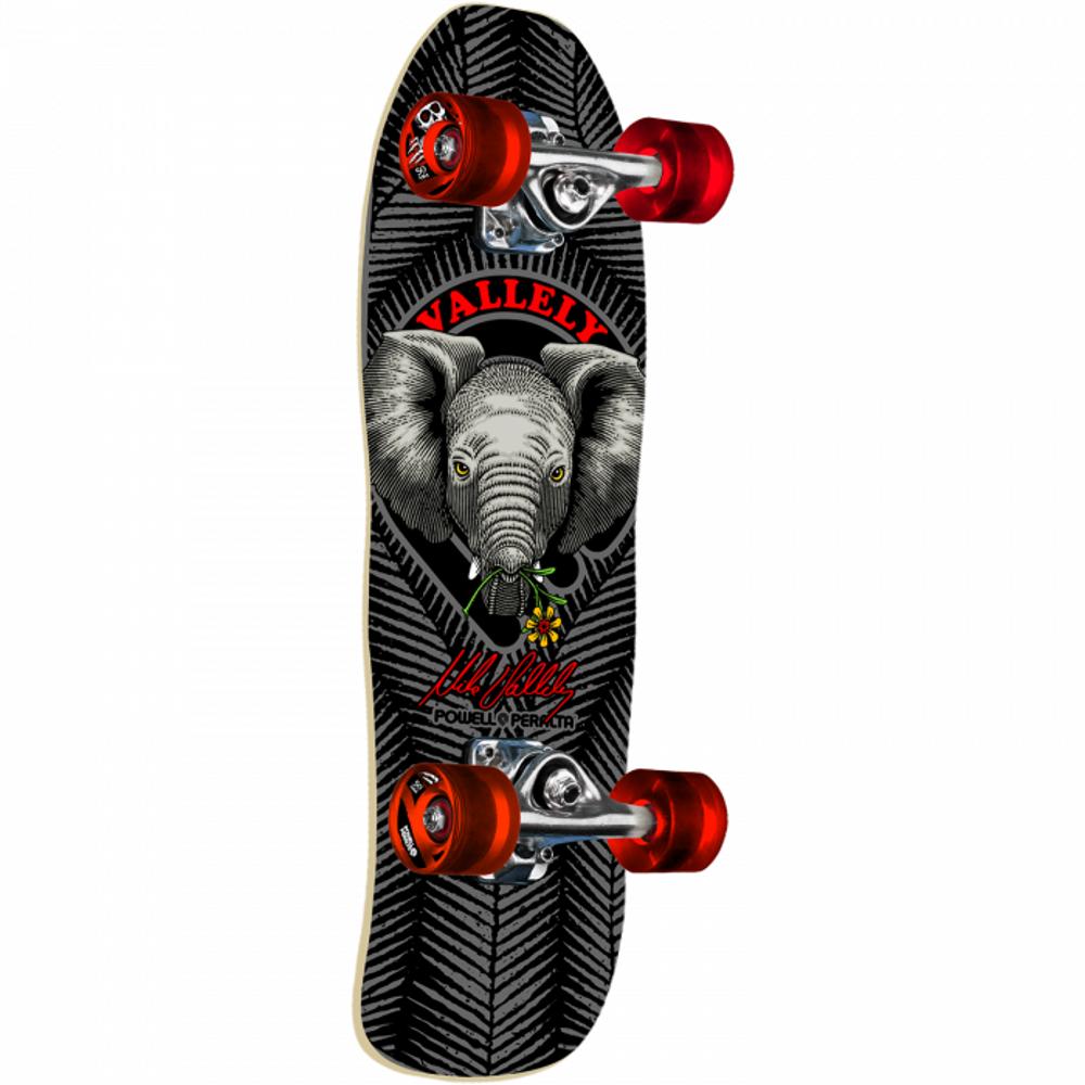 Powell Peralta Mini Valley Baby Elephant Black 8.0" Skateboard - Longboards USA