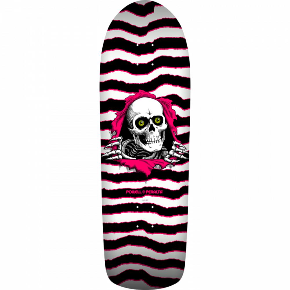 Powell Peralta Old School Ripper 10 White/Pink Skateboard Deck –  Longboards USA