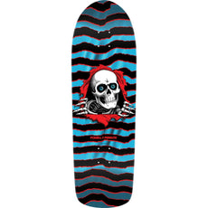 Powell Peralta Old School Ripper Red/Blue Foil 9.8" Skateboard Deck - Longboards USA