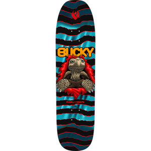 Powell Peralta Pro Bucky Lasek Flight 8.62″  Skateboard Deck -Turquoise Foil - Longboards USA
