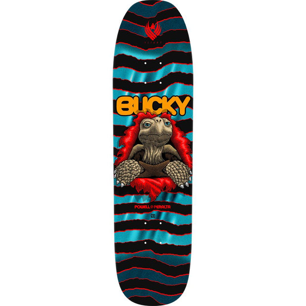Powell Peralta Pro Bucky Lasek Flight 8.62″  Skateboard Deck -Turquoise Foil - Longboards USA