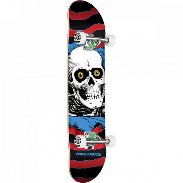 Powell Peralta Ripper 7.0" Red Stain/Blue Skateboard - Longboards USA