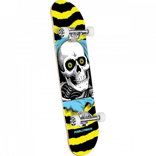 Powell Peralta Ripper 7.0" Yellow/Blue Skateboard - Longboards USA
