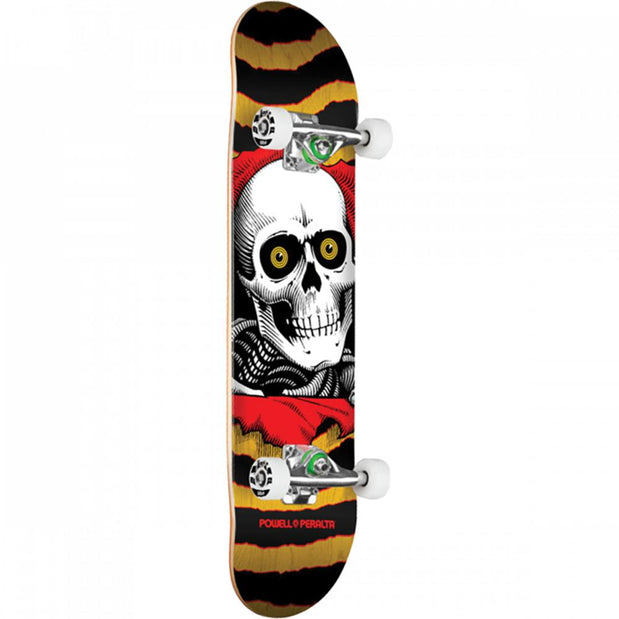 Powell Peralta Ripper 7.75" Yellow Stain/Red Skateboard - Longboards USA